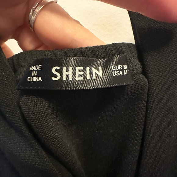 SHEIN black tight mini dress - Picture 4 of 6